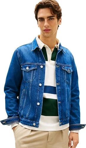 Tommy Hilfiger Trucker Denim Jeansjacke ike blue (Herren)