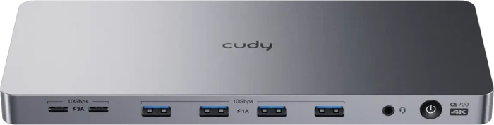 Cudy Duales 4K-10-Gbit/s-USB-C-Dock, USB-C 3.1 [Buchse]