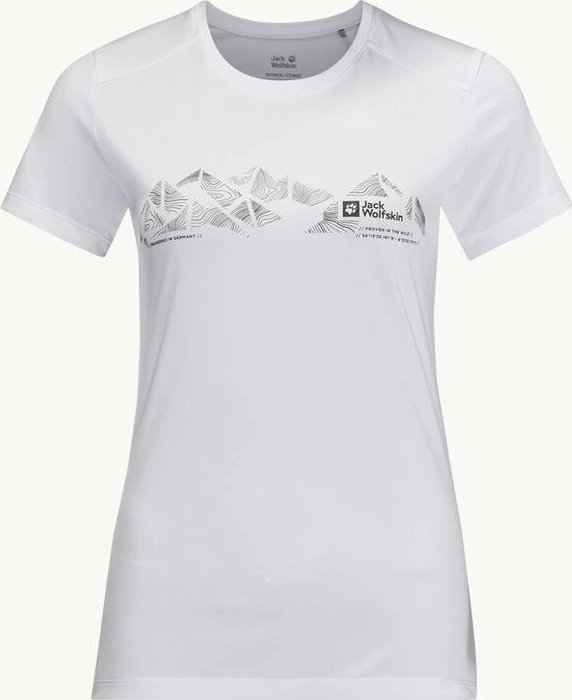 Jack Wolfskin Crosstrail Graphic Funktionsshirt kurzarm (Damen)