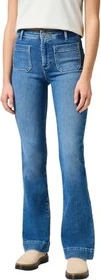 Wrangler Flare Jeans raven (Damen)