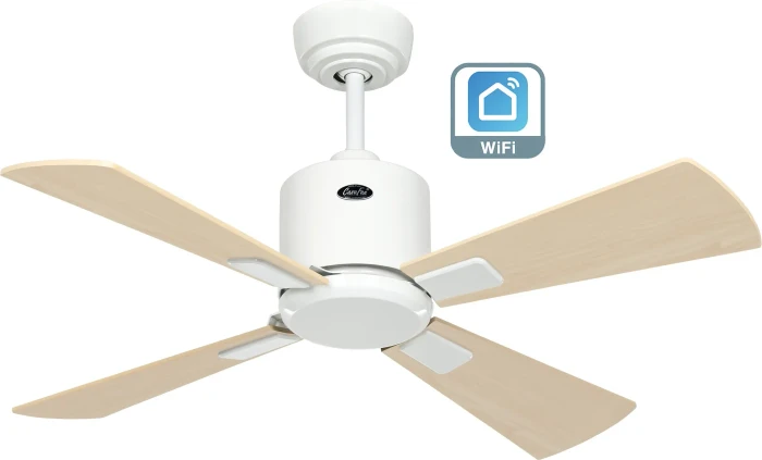CasaFan Eco Neo III 92 WE-AH/BU WiFi Deckenventilator ahorn/buche/weiß