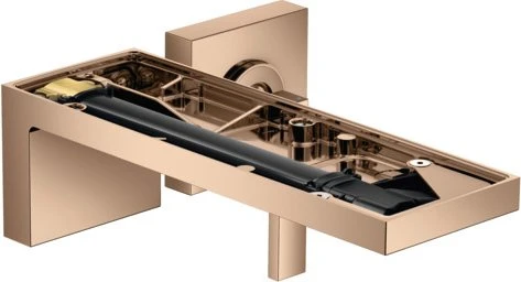 Hansgrohe Axor MyEdition Waschbeckenarmatur für Wandmontage ohne Platte polished red gold