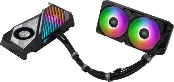 ASUS ROG Strix LC Radeon RX 6950 XT OC, ROG-STRIX-LC-RX6950XT-O16G-GAMING, 16GB GDDR6, HDMI, USB-C, 2x DP