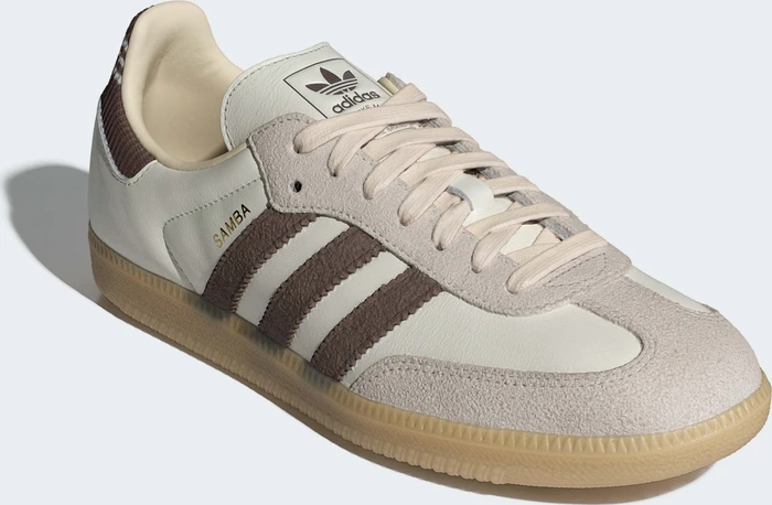 adidas Samba OG cloud white/earth strata/gum