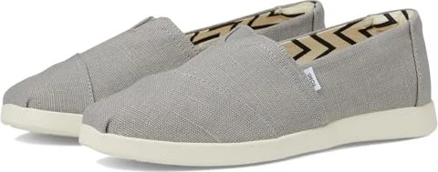 TOMS Alpargata Plus drizzle grey heritage canvas (Damen)