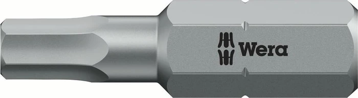 Wera 840/1 Z Innensechskant Bit 1/4", 7x25mm, 1 Stück