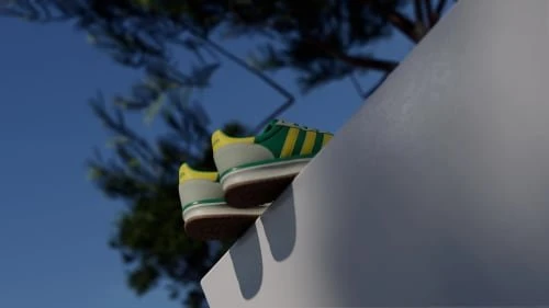 adidas Run 70s 2.0 court green/yellow/linen green (Damen)