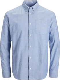 Jack & Jones Slim Fit Hemd langarm cashmere blue (Herren)