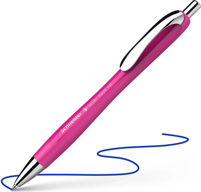 Schneider Slider Rave XB Kugelschreiber pink/silber