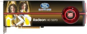 Sapphire Radeon HD 5970, 2x 1GB GDDR5, 2x DVI, mDP, full retail