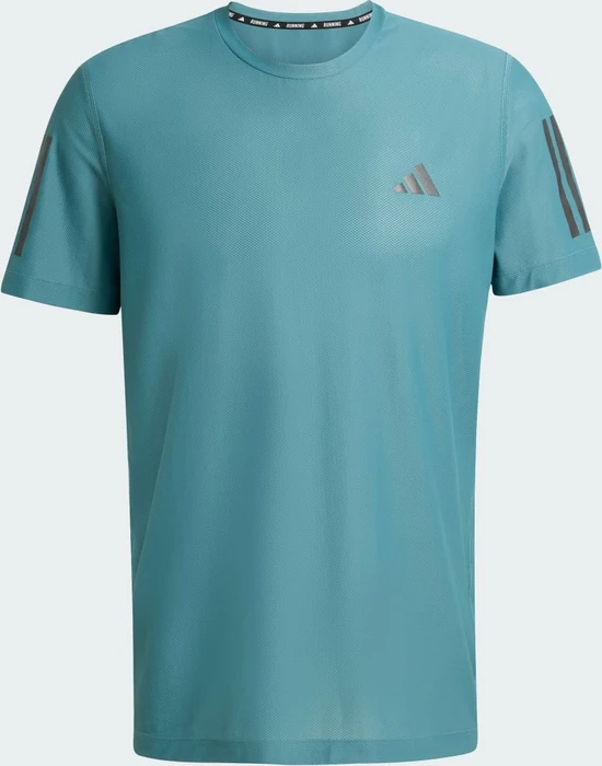 adidas Own the Run Laufshirt kurzarm preloved teal (Herren)