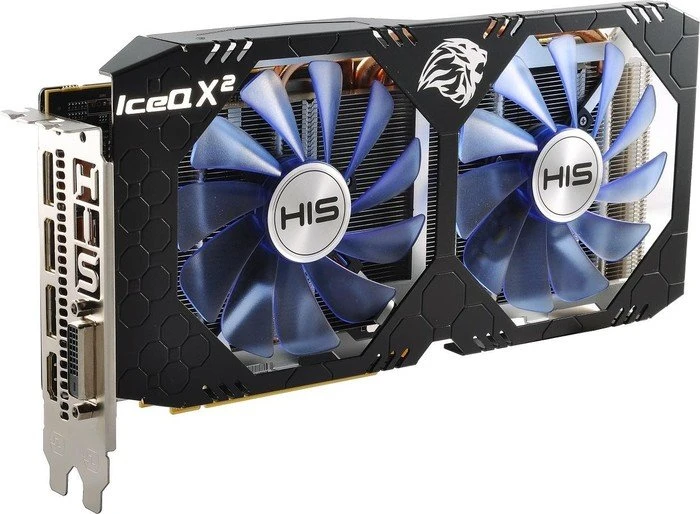 HIS Radeon RX 580 IceQ X² OC, 8GB GDDR5, DVI, HDMI, 3x DP