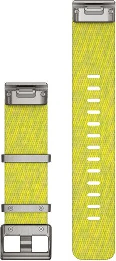 Garmin Ersatzarmband QuickFit 22 Nylon gelb/grün