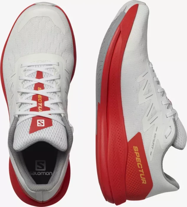 Salomon Spectur white/poppy red/blazing orange (Herren)