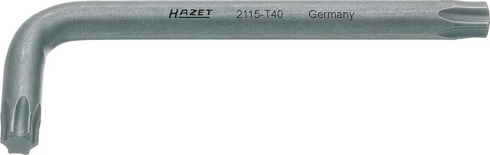 Hazet 2115-T50 Torx Winkelschlüssel, T50x104mm