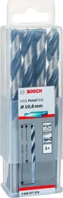 Bosch Professional HSS PointTeQ Spiralbohrer, 10.6x87x133mm, 5 Stück