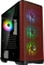 BitFenix Nova Mesh SE TG 4ARGB, schwarz/rot, inkl. 4x Lüfter, Lüfter LED RGB, Glasfenster Vorschaubild