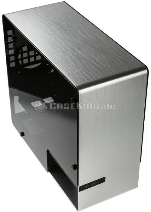 In Win 901 silber, Glasfenster, Mini-ITX