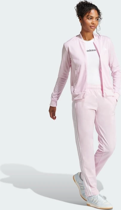 adidas Essentials 3-Streifen Trainingsanzug clear pink (Damen)
