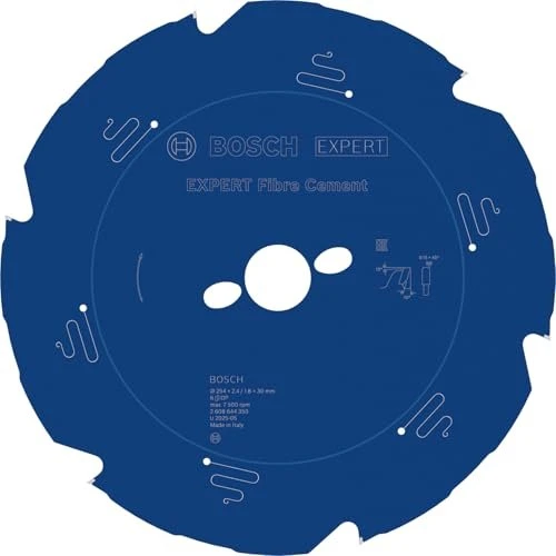 Bosch Professional Expert for Fiber Cement Kreissägeblatt 6Z, 254x1.8x30mm, 1 Stück