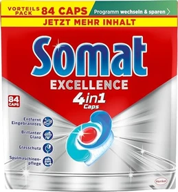 Somat Excellence 4in1 Geschirrspültabs, 84 Stück