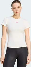 adidas 3-Streifen Studio Baby T-Shirt kurzarm beige (Damen)