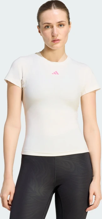 adidas 3-Streifen Studio Baby T-Shirt kurzarm beige (Damen)