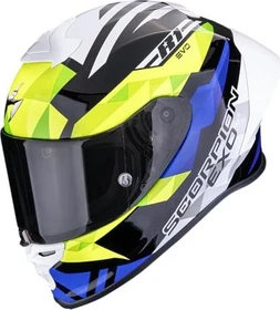 Scorpion EXO-R1 Evo II Air Valere schwarz/blau/gelb/weiß