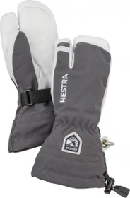 Hestra Army Leather Heli Skihandschuhe grau (Junior)