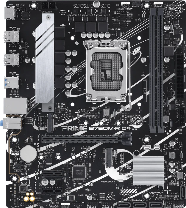 ASUS Prime B760M-R D4 (Intel 1700)