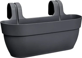 Elho Vibia Campana Easy Hanger L oval 46x24cm anthrazit
