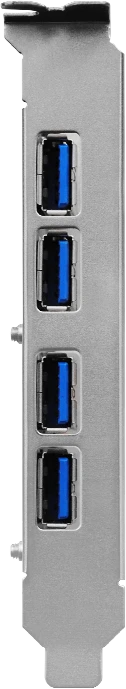 HighPoint RocketU ru1344A, 4x USB-A 3.1, PCIe 3.0 x4