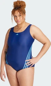 adidas 3-Streifen Badeanzug dark blue/blue burst (Damen)