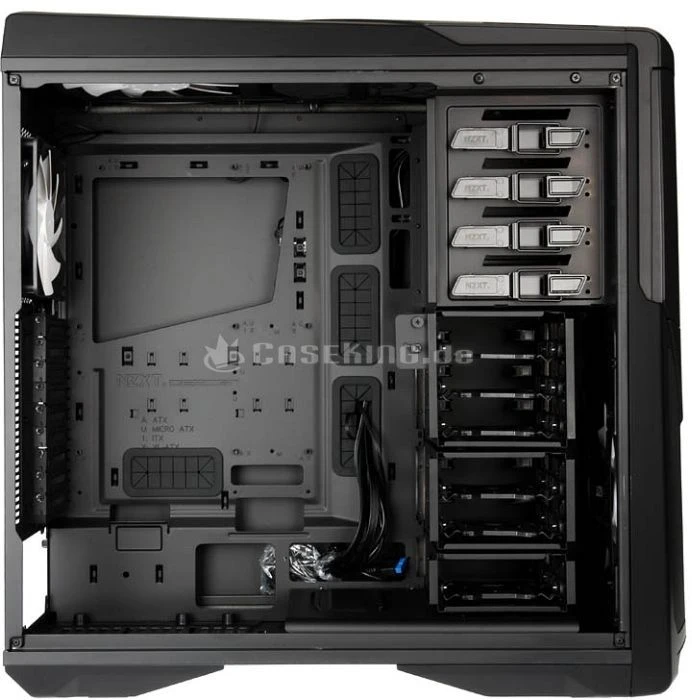 NZXT Phantom 630 schwarz, Acrylfenster