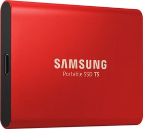 Samsung Portable SSD T5, rot, 500GB, USB-C 3.1
