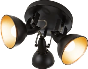 Briloner Soft Spot 3-flammig schwarz