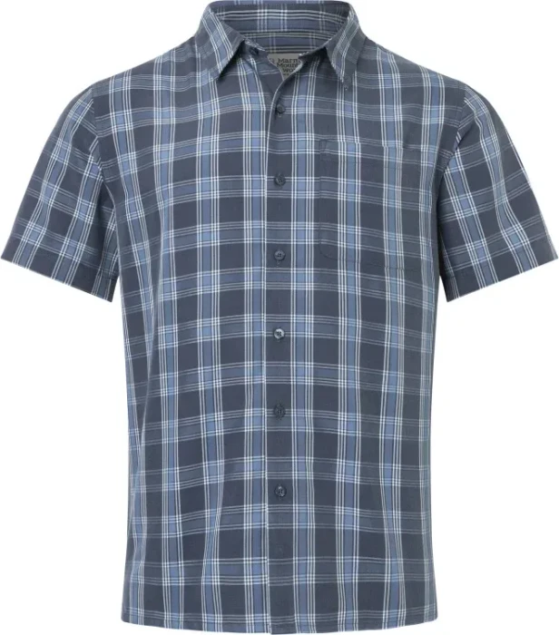 Marmot Eldridge Novelty Classic Hemd kurzarm thunderhead/oliver plaid (Herren)