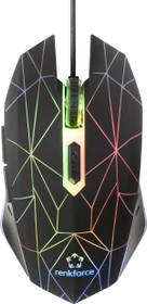 Renkforce RF-GM-120 RGB Gaming-Maus schwarz, USB (RF-4746664)