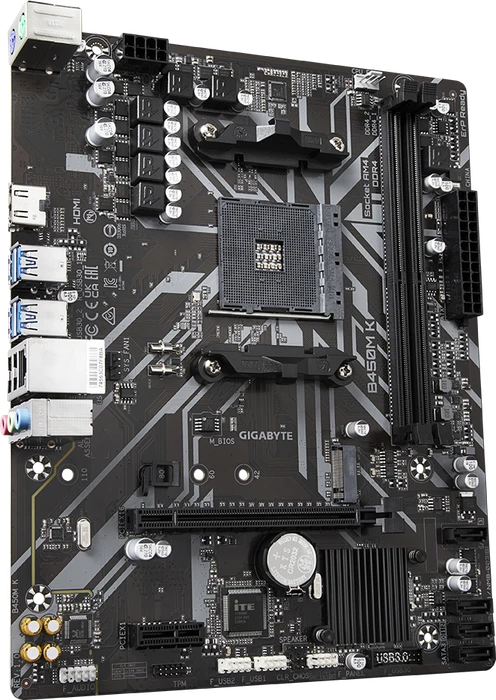 GIGABYTE B450M K (AMD AM4)