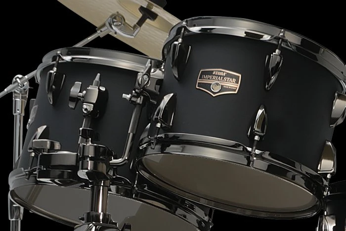 Tama Imperialstar 5-teiliges 22" Bass Drumkit Blacked Out Black