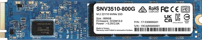 Synology M.2 NVMe SSD für Synology-Systeme Enterprise-Serie