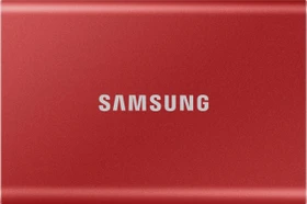 Samsung Portable SSD T7, rot, 500GB, USB-C 3.1