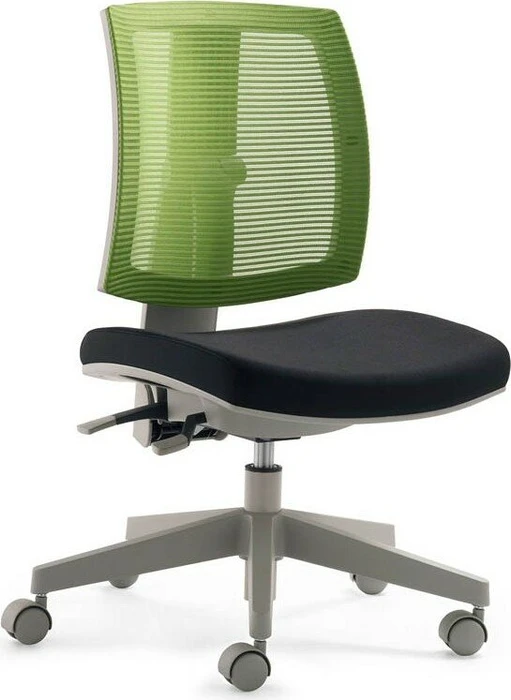Mayer Sitzmöbel myFlexo 2432 Kinderdrehstuhl, grün/schwarz