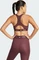 adidas Techfit Sport-BH aurora ruby/brown (Damen) Vorschaubild