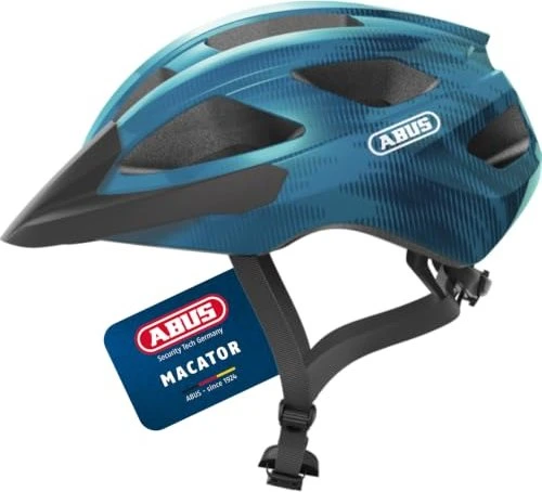 ABUS Macator Helm steel blue