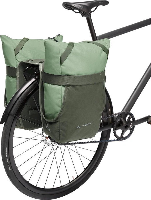 Vaude TwinShopper UniKlip 2 Gepäcktasche willow green
