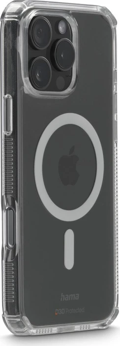 Hama Handyhülle MagCase Extreme Protect für Apple iPhone 16 Pro Max transparent