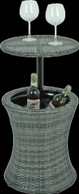 Garden Pleasure Mumbai Stehtisch mit Getränkekühler 45cm