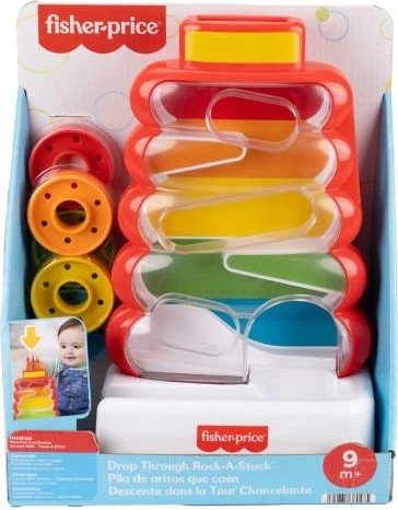 Mattel Fisher-Price Rutschspaß Farbring Pyramide