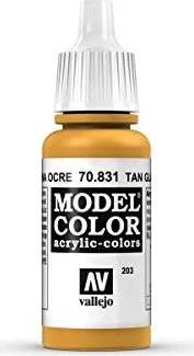 Vallejo Model Color rev.1 tan glaze, 17ml